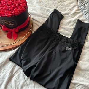 PINK Active Black Joggers Size Small